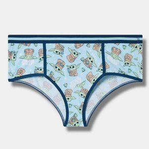 ♥️NWT VINTAGE TORRID PANTY STAR WARS MANDALORIAN BABY YODA GROGU CHEEKY PLUS